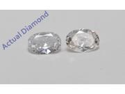 A Pair of Oval Cut Loose Diamonds 0.78 ct Ct H Color SI1 Clarity