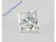 Princess Cut Loose Diamond 0.79 Ct I Color I1 Clarity Enhanced Clarity