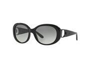 Ralph Lauren Women s RL8118Q Black Plastic Oval Sunglasses