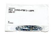 MSCXYN3 F6FJ 18PK SCREW KIT