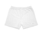Girls White Cotton Knit Under Shorts Size 8 UndieShorts
