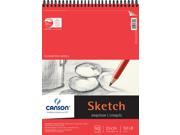 Foundation Wire Bound Sketch Pad 11 X14 50 Sheets Pad