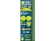 Signature Series Cardstock Combo Sticker 4.25 X12 Tennis
