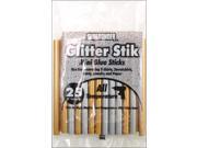 All Temp Glitter Stik Mini Glue Sticks .27 X4 25 Pkg Gold Silver