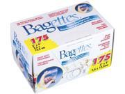 Bagettes Heavy Duty Reclosable Bags 175 Pkg 3 X5 Clear