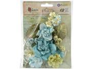 Royal Menagerie Mulberry Paper Flowers Diana 1.4 12 Pkg