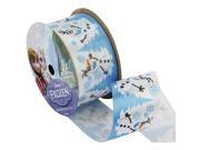 Offray Frozen Craft Ribbon 1 2 Inch by 9 Feet Olaf Snowy 171001
