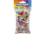Fun Pack Bead Mix 6Oz Multicolor