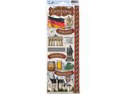 Paper House Cardstock Stickers 4.625 X13 Germany