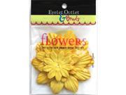 Eyelet Outlet Flowers 40 Pkg Yellow