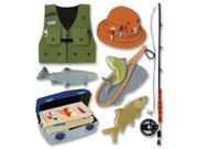 Jolee s Boutique Dimensional Stickers Fishing Trip