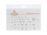 Peachy Keen PK 650 Stamp Clear Face Assortment Just Baby Pack of 31