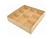 Beyond The Page Mdf Divided Storage Box 11 X11 X2.5