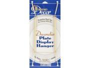 Decorative Plate Display Hanger Expandable 10 14 Gold Tone