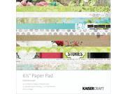 Kaleidoscope Paper Pad 6.5 X6.5 40 Sheets
