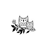 Embossing Folder 4.25 X5.75 Owls On Twig