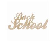 Wood Flourishes Words Back To School