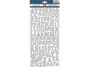 Oriental Chic Cardstock Scrapbooking Stickers Alphabet