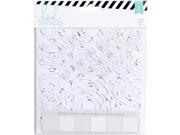 Heidi Swapp Paper Pad 6 X6 12 Pkg Mixed Media Lace 2 Each Of 12 Designs