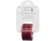 Little B Decorative Paper Tape 25Mmx10m Stitched Merry Christmas