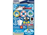 Signature Dimensional Stickers 4.5 X6 Sheet Cruise