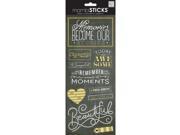 Me My Big Ideas SP 371 Specialty Stickers Chalk We Laugh