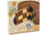 Checkerboard Cake Pan Kit 9 X1.5