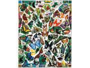 Butterflies Of The World 1000 Piece Puzzle by White Mountain Puzzles