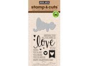 Hero Arts HA DC175 Stamp Cut Love Pad