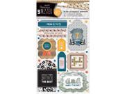 Papermania Mr. Mister A5 Die Cut Toppers Sentiments 2 Pkg
