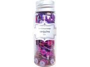 Kraft In Color Sequins Assorted Lilac