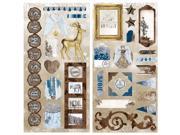 Sleigh Ride Chipboard Accents