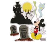 Jolees 312394 Disney Vacation Dimensional Sticker Haunted House Mickey
