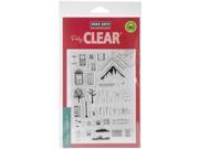 Hero Arts HA CL885 Clear Stamps 4 x 6 in. 3 D House Essentials
