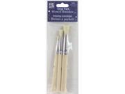 Bristle Stencil Brush Set Size 1 4 8