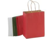 Paper Bags 4.25 X8 X10.25 13 Pkg Christmas Assorted