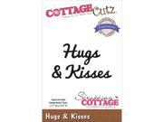 Cottagecutz Expressions Die 3.7 X.8 Hugs Kisses