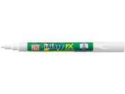 Zig Painty FX Pen Fine Tip Marker White 12PK