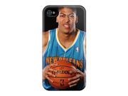 NBW3469HAnc Case Cover Fashionable Iphone 4 4s Case Nba Basketball New Orleans Hornets Rookies Anthony Davis
