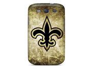 Perfect Tpu Case For Galaxy S3 Anti scratch Protector Case new Orleans Saints Rusty Look