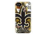 Tpu Shockproof dirt proof New Orleans Saints Cover Case For Iphone 4 4s