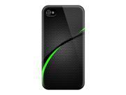Green Carbon Wave Case Compatible With Iphone 4 4s Hot Protection Case