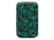 Galaxy S3 Well designed Hard Case Cover Green Pattern Protector