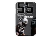 Snap on Oakland Raiders Case Cover Skin Compatible With Galaxy S4