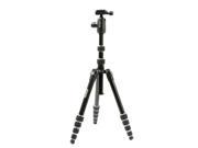 Dolica TX570DS Ultra Compact Tripod with Professional Ball Head and Built In Monopod Black