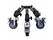 Dolica LT D100 Professional Lightweight and Heavy Duty Tripod Dolly with Adjustable Leg Mounts