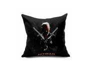 18 Inch fashion girl character illustration cotton and linen hold pillow covers sofa