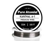 Pure Atomist Kanthal A 1 Electrical Resistance Alloy Wire 0.20 mm 32ga 100 Ft