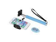 Extendable Self Portrait Handheld Stick Monopod Wireless Bluetooth Remote Control for IOS Android Phones and digital camerals