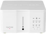 Micromega White MyAMP is a cleverly designed class AB integrated amplifier with USB Bluetooth aptX Coaxial SPDIF and Optical Toslink inputs
